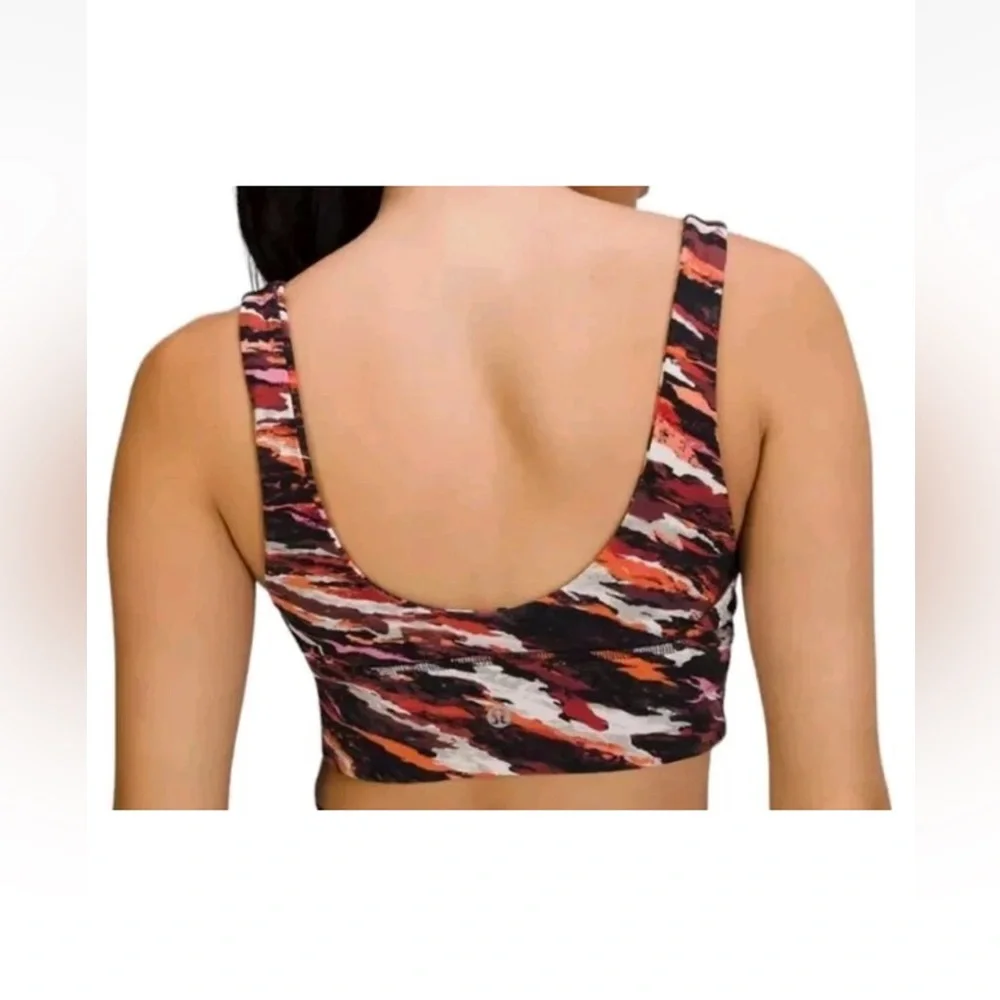 Lululemon Lunar New Year Align Reversible Bra Tiger Tide 8 Light Support Yoga - Picture 4 of 6